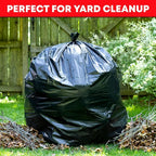 95-96 Gallon Trash Bags Heavy Duty (25 Bags w/Ties Value pack) Extra Large Trash Bags, 90 Gallon, 95 Gallon, 96 Gallon, 100 Gallon