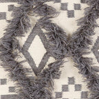Mark&Day Wall Hanging, Windigsteig Coastal Farmhouse Charcoal Tapestry Wall Hanging for Living Room, Bedroom, Office or Kitchen (48"H x 24"W)
