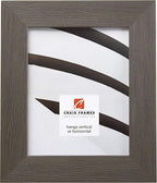 Craig Frames 24x32 Textured Grey Oak Poster Frame for Posters and Photos | Lightweight shatter resistant acrylic facing with a rigid backing board, made in the USA
