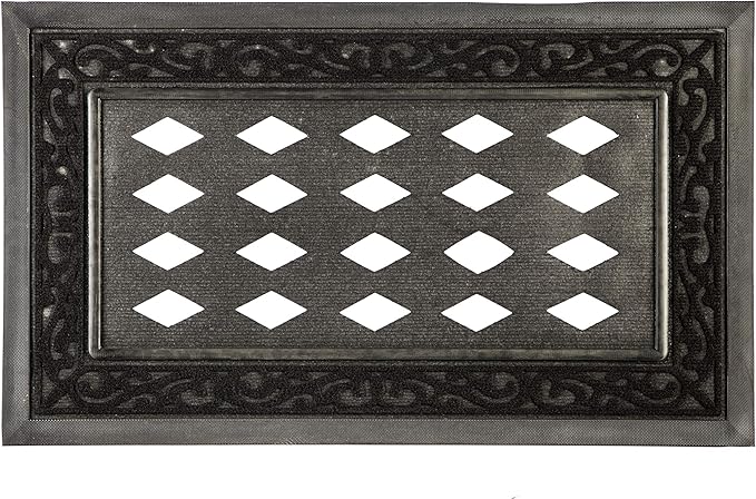 Evergreen Sassafras Bundle - Set of 5 Seasonal Interchangeable Entrance Doormats | Indoor and Outdoor |22-in x 10-in doormats and 30-in x 18-in tray | Non-slip backing | Low Profile | Home Décor