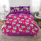 Franco Kids Bedding Super Soft Comforter and Sheet Set, 5 Piece Full Size, LOL Surprise