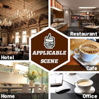 ANTETOK 100Pcs Wooden Coffee Stirrers Paper Wrapped 4.3Inch,Individually Wrapped Disposable Coffee Stir Sticks for Coffee,Tea,Cocktail and Hot Chocolate