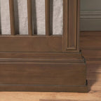 NAMESAKE Durham 4-in-1 Convertible Crib in Derby Brown, Greenguard Gold Certified