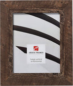 Craig Frames 16x22 Brown Oak Picture Frame for Posters and Gallery Wall | Lightweight shatter resistant acrylic facing with a rigid backing board, made in the USA