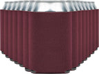 Blank Beer Can Coolers Sleeves (14-Pack) Soft Insulated Beer Can Cooler Sleeves - HTV Friendly Plain Can Sleeves for Beer Cans & Bottles - Blanks for Vinyl Projects Wedding Favors & Gifts (Burgundy)