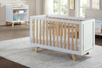 Suite Bebe Livia Convertible Crib in White & Natural
