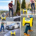 Kärcher Pressure Washer K1800PS Cube, CETA Certified, 3 Spray Nozzles, Detergent Tank, for Cars, Driveways, Siding, Patios, 1.2 max. GPM