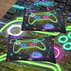 Boys Queen Size Bedding Set, Kids Bedding Sets for Boys, Gaming Comforter Sets for Boys, Teen Boys Gaming Bedding Sets, Gamer Room Decor for Boys Teens Girls (1 Comforter +2 Pillowcases)