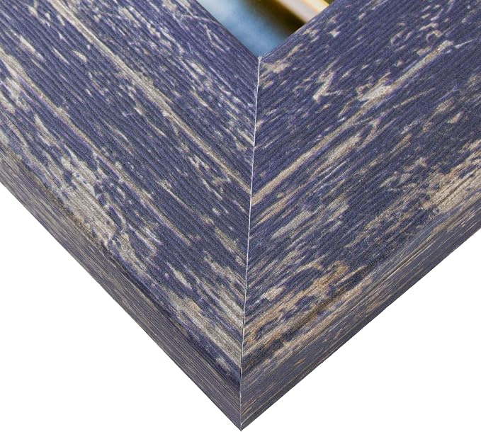 Craig Frames 24x24 Blue Picture Frame for Posters, Gallery Wall, and Photos | Lightweight shatter resistant acrylic facing with a rigid backing board, made in the USA