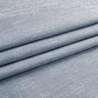 Vision Home Chambray Blue Full Blackout Curtains Pinch Pleated Room Darkening Window Curtains 72 inch for Living Room Bedroom Thermal Insulated Pinch Pleat Drapes with Hooks Back Tab 2 Panel 40"Wx72"L