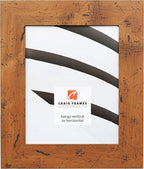 Craig Frames 13x19 Light Walnut Brown Picture Frame for Posters and Photos | Lightweight shatter resistant acrylic facing with a rigid backing board, made in the USA