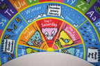 KC Cubs ABC Alphabet, Seasons, Months and Days of The Week Educational Learning & Fun Game Play Area Non Slip Boy & Girl Kids Rug Carpet for Children Bedroom, Toddler Classroom & Baby Playroom Mat